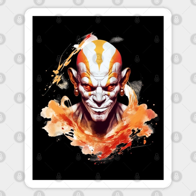 Dhalsim from Street Fighter Design Magnet by Labidabop